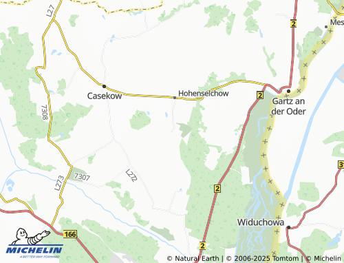 MICHELIN Groß Pinnow map - ViaMichelin