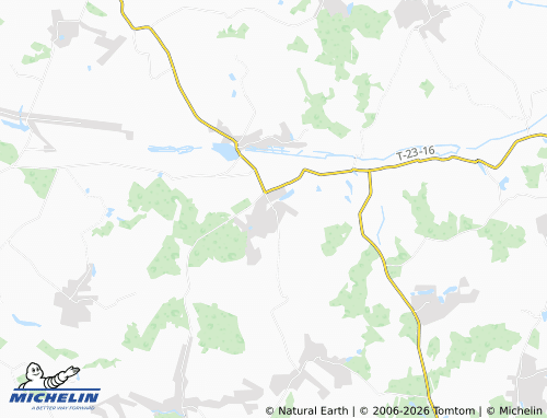 MICHELIN Zahintsi map - ViaMichelin