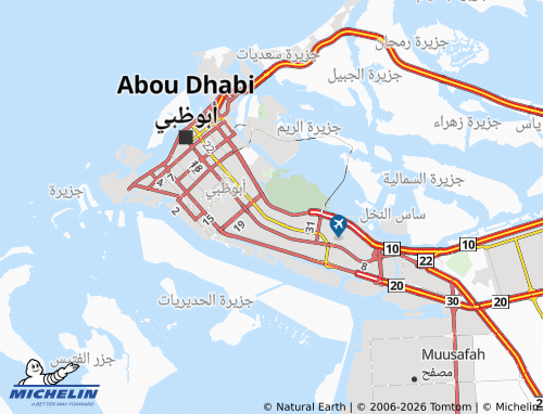 MICHELIN Hadbat Al Zaafran 41 map - ViaMichelin