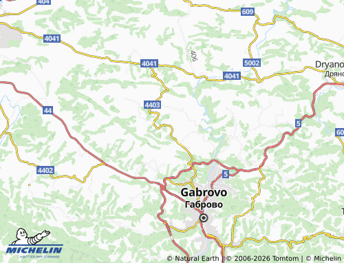 Mappa MICHELIN Chitakovtsi - ViaMichelin