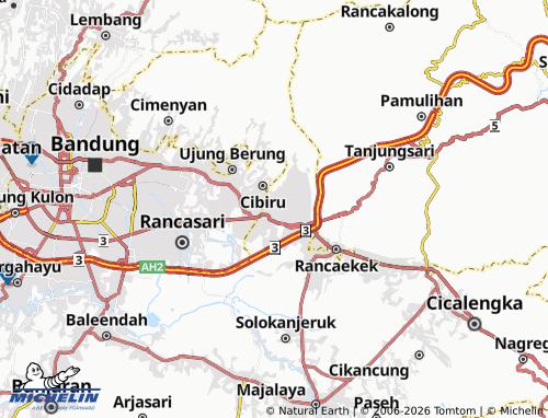 Carte MICHELIN Cileunyi - ViaMichelin