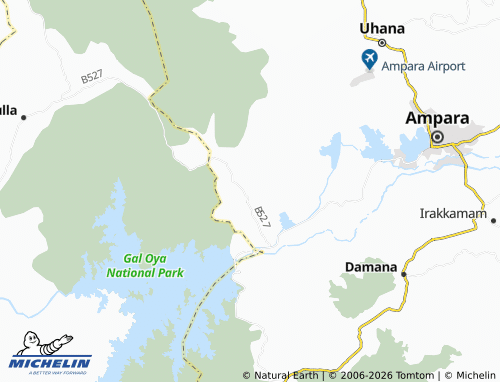 Mapa MICHELIN Namalthalawa - ViaMichelin