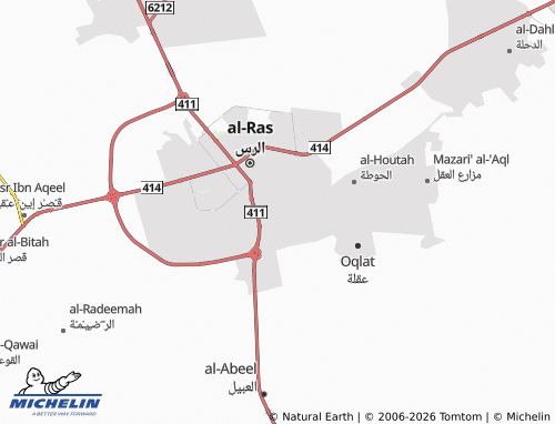MICHELIN-Landkarte al-'Andalus - ViaMichelin