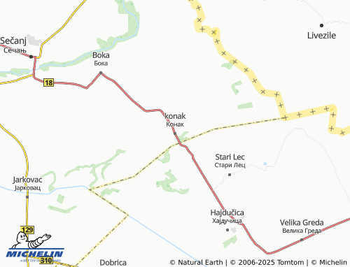 MICHELIN Konak map - ViaMichelin