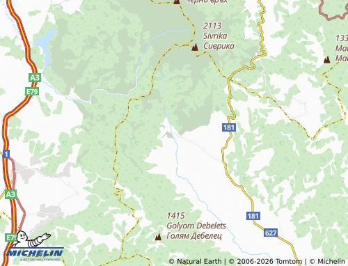 MICHELIN Yarlovo map - ViaMichelin