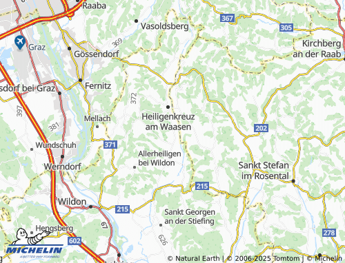 Mappa MICHELIN Kleinfelgitsch - ViaMichelin