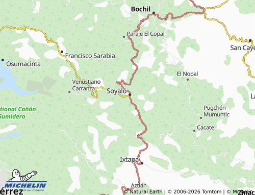 MICHELIN Nueva Esperanza map - ViaMichelin