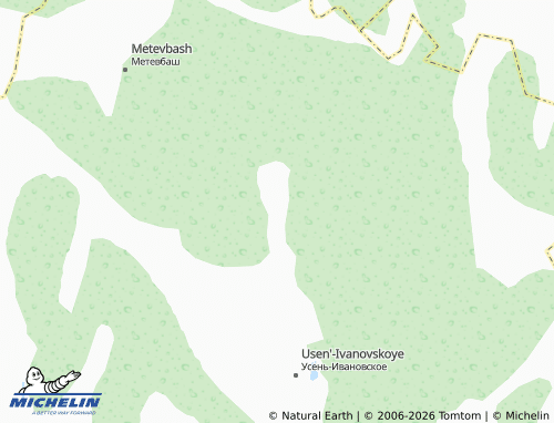 MICHELIN-Landkarte Krasnaya Zarya - ViaMichelin