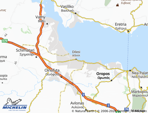 MICHELIN Plaka Dilesi map - ViaMichelin