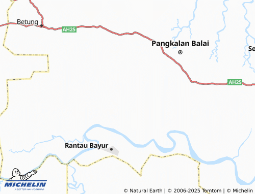 MICHELIN Rimba Alai map - ViaMichelin