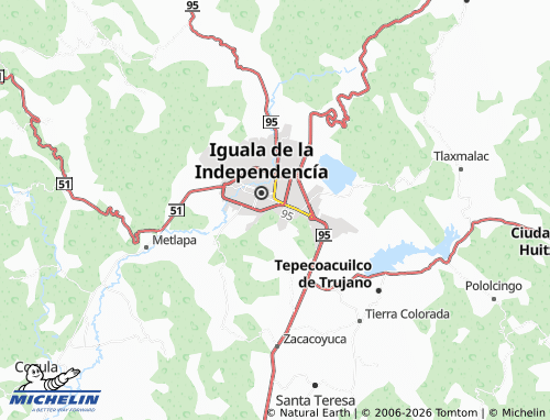 Mapa MICHELIN 24 de Febrero - ViaMichelin