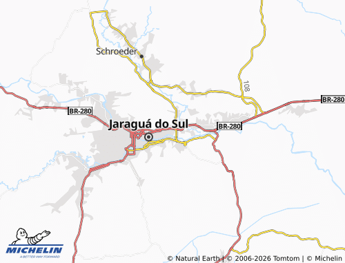 Mappa MICHELIN Centenário - ViaMichelin