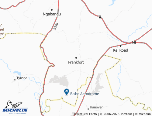 MICHELIN-Landkarte Frankfort - ViaMichelin