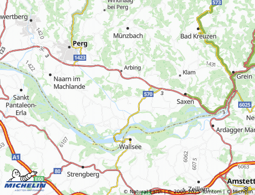 MICHELIN-Landkarte Kirchstetten - ViaMichelin