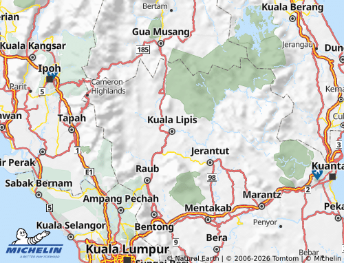 Mappa MICHELIN Lipis - ViaMichelin