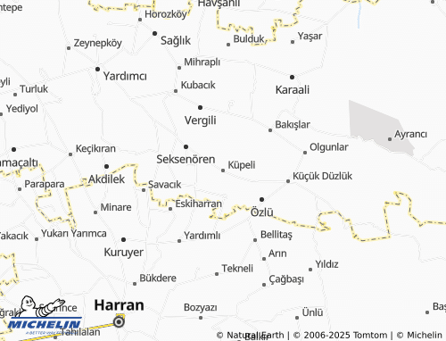 MICHELIN Küpeli map - ViaMichelin
