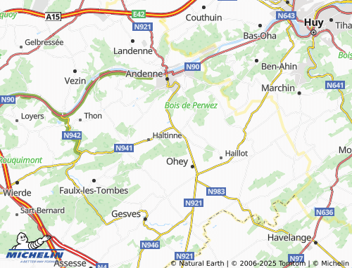 MICHELIN Nalamont map - ViaMichelin