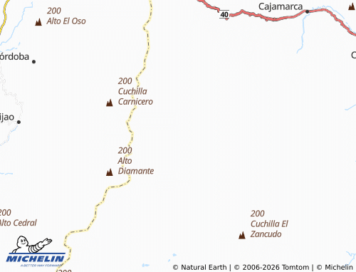 Mapa MICHELIN Potosí - ViaMichelin