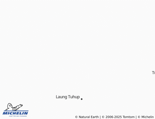 MICHELIN Tahujan Laung map - ViaMichelin