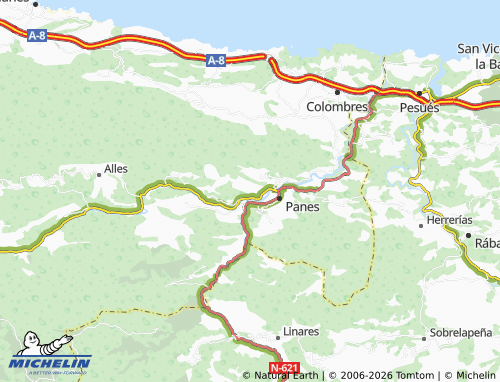 Carte MICHELIN Abandames - ViaMichelin