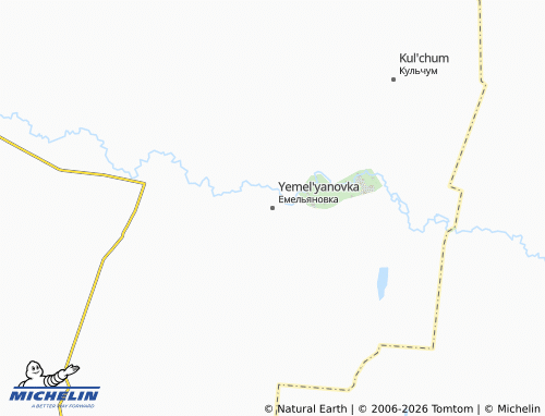 MICHELIN-Landkarte Yemel'yanovka - ViaMichelin