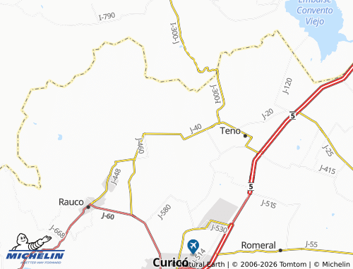 MICHELIN Rincón de Morales map - ViaMichelin