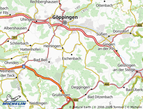 Mapa MICHELIN Eschenbach - ViaMichelin