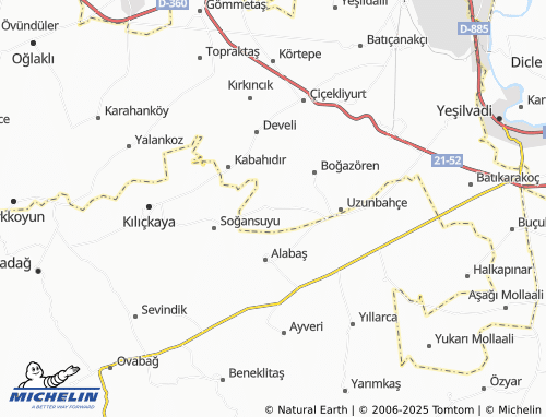 MICHELIN Buyuransu map - ViaMichelin