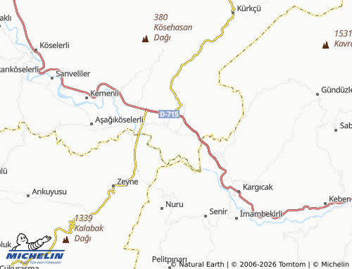 MICHELIN Haydarköy map - ViaMichelin