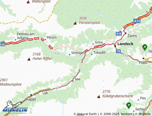 Carte MICHELIN Steigsiedlung - ViaMichelin