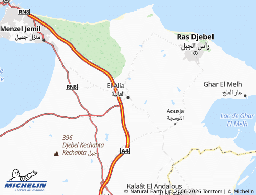 Mappa MICHELIN al-'Aliyah - ViaMichelin