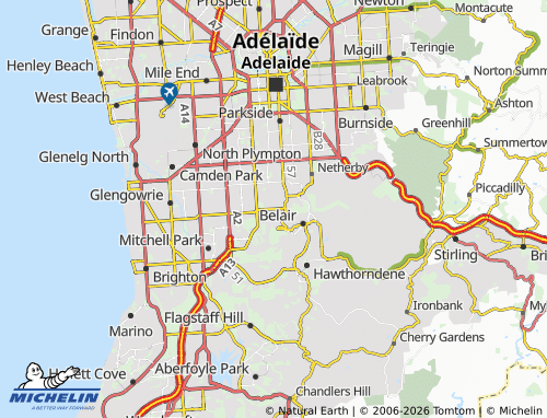 MICHELIN Clapham map - ViaMichelin