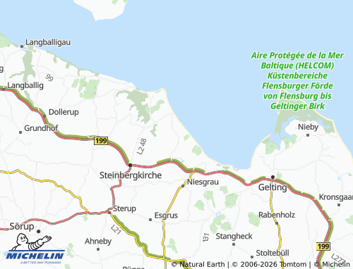 MICHELIN Steinbergholz map - ViaMichelin