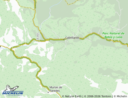 MICHELIN Peñalba de los Cilleros map - ViaMichelin