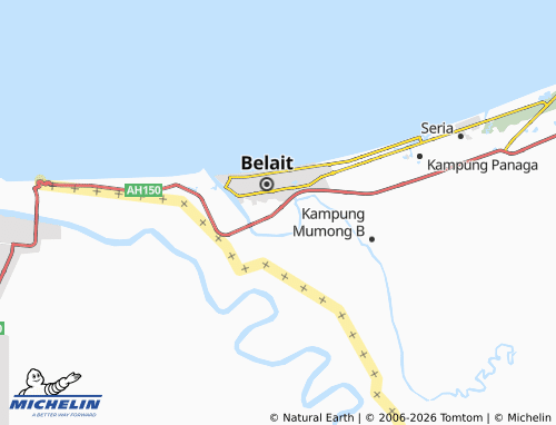 Mappa MICHELIN Kampung Mumong A - ViaMichelin