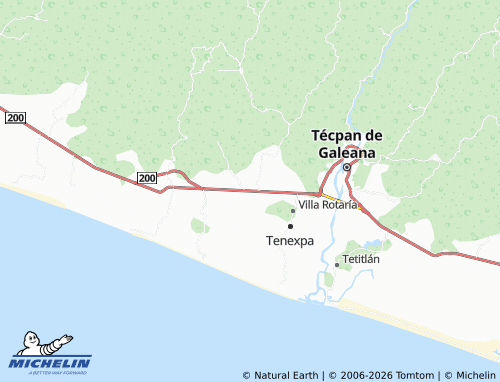 Mapa MICHELIN Rodesia - ViaMichelin