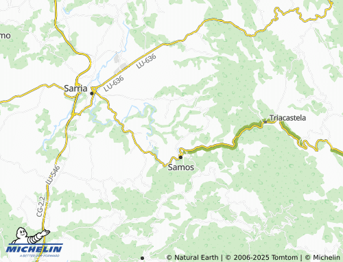 MICHELIN Romelle (San Martiño) map - ViaMichelin