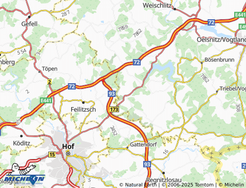 Mapa MICHELIN Blosenberg - ViaMichelin