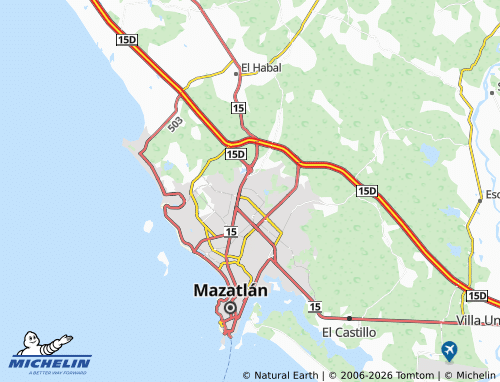 Mappa MICHELIN Salinas de Gortari - ViaMichelin