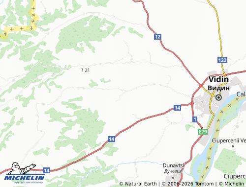 Mappa MICHELIN General Marinovo - ViaMichelin