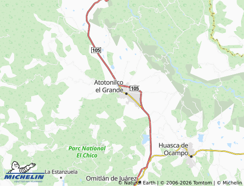 Mapa MICHELIN El Calvario - ViaMichelin