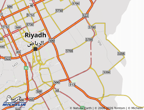 Carte MICHELIN al-Fayha' - ViaMichelin