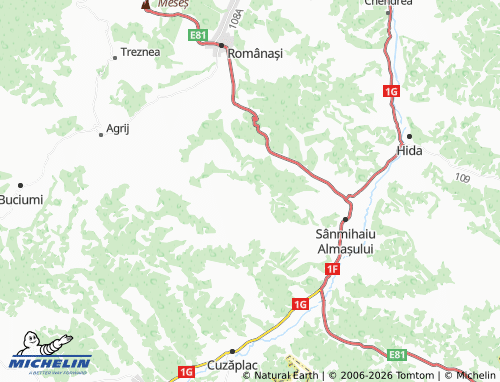 Mappa MICHELIN Sântă Măria - ViaMichelin