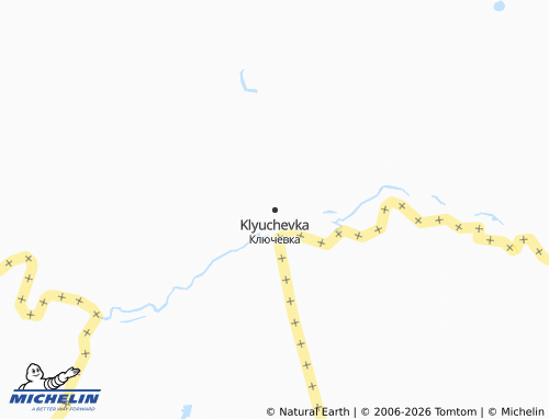 MICHELIN-Landkarte Klyuchevka - ViaMichelin