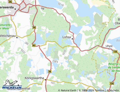 MICHELIN Mortka map - ViaMichelin