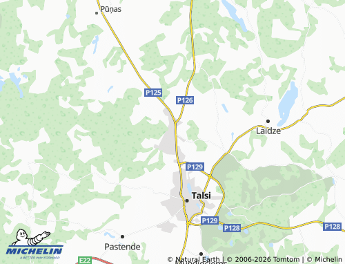Mapa MICHELIN Valdgale - ViaMichelin