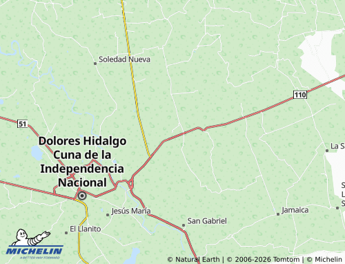 Mappa MICHELIN El Pájaro Bobo - ViaMichelin