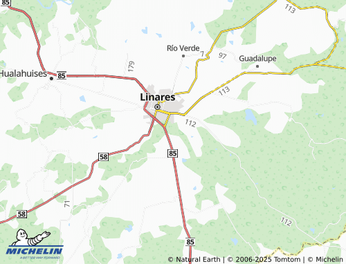 MICHELIN Lomas de Villaseca map - ViaMichelin