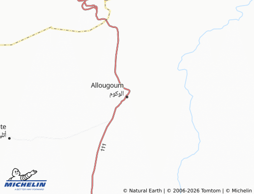 Mappa MICHELIN al-Woukoum - ViaMichelin