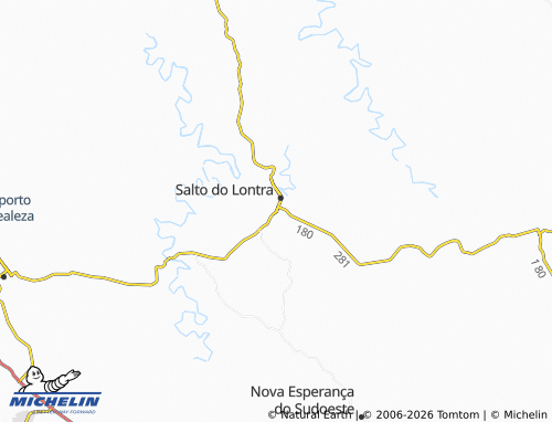 Mapa MICHELIN São Cristóvão - ViaMichelin